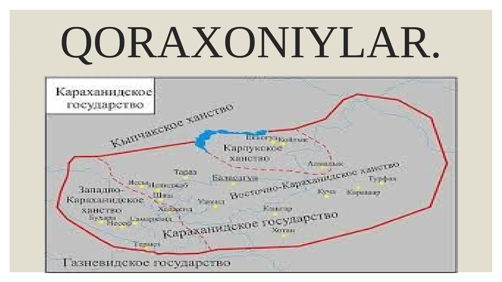 QORAXONIYLAR