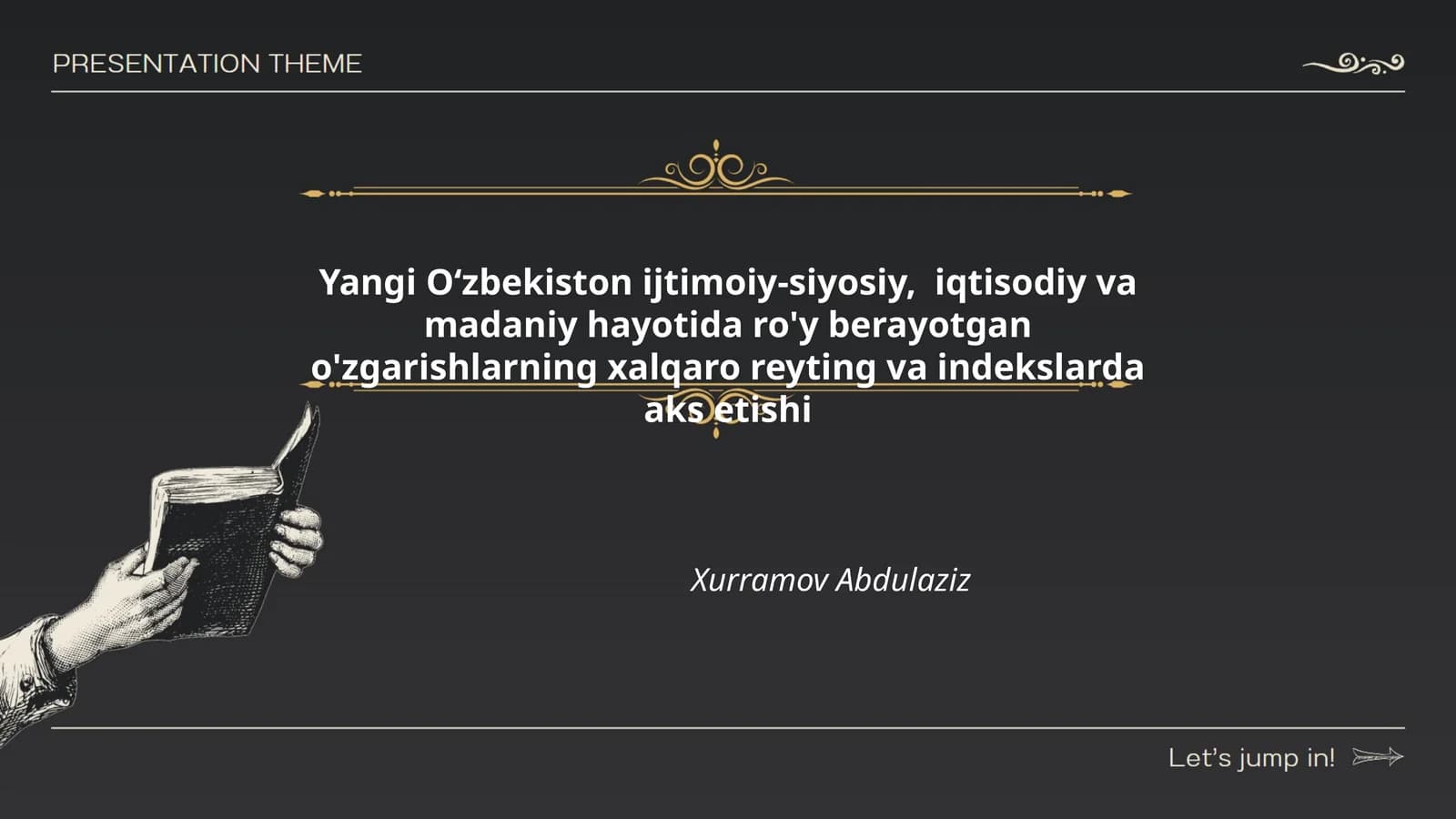 Yangi O‘zbekistonning iqtisodiy barqarorligi va xalqaro reytinglar