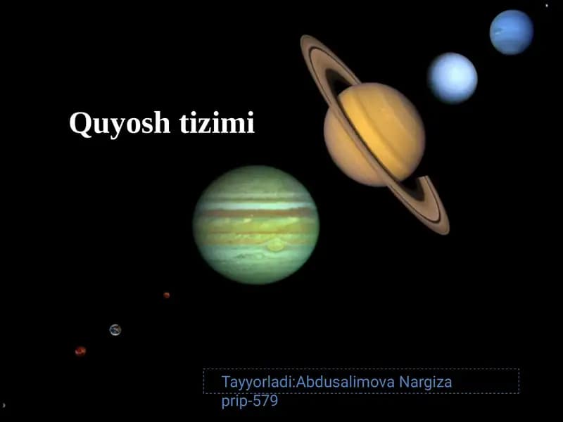 Quyoshtizimi