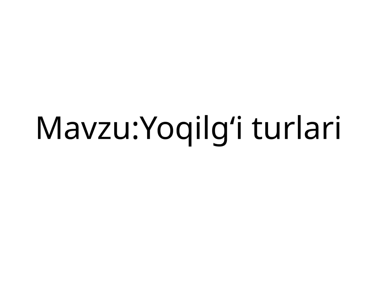 Yoqilgʻiturlari