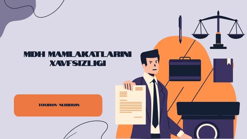 MDH xavfsizlik muammolari
