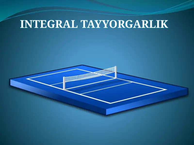 Integral Tayyorgarlik