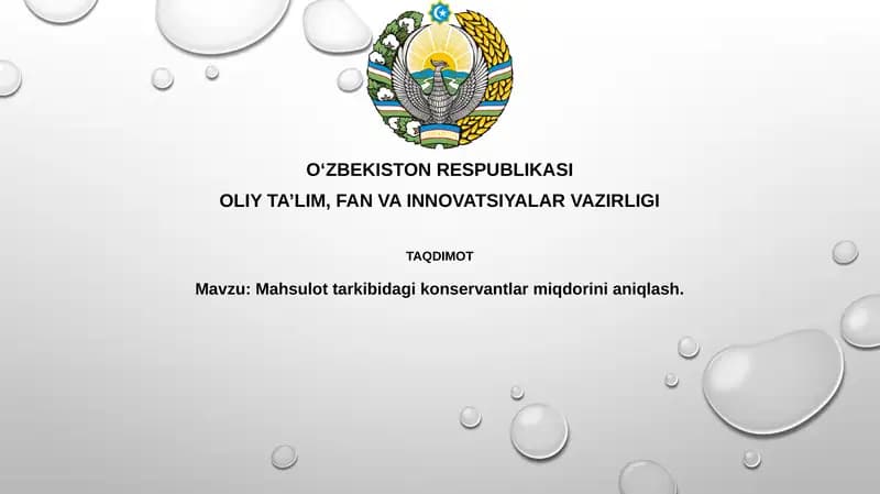 Konservantlar