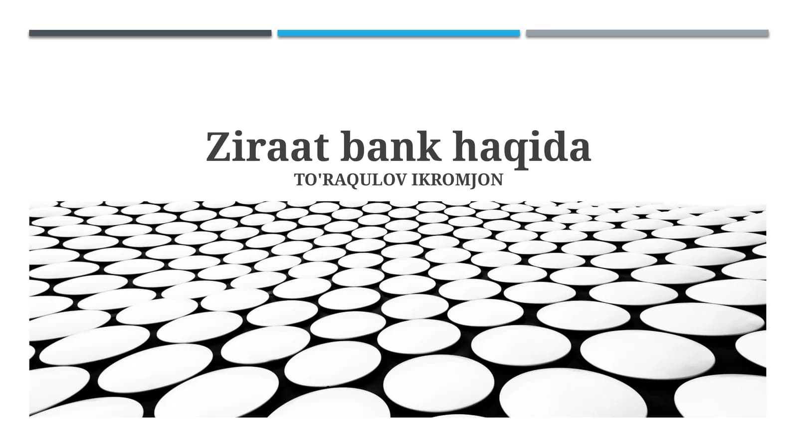 Ziraat bank haqida