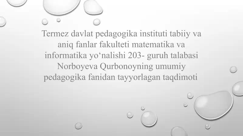 Mavorounnahrda Tarbiya va Pedagogik Fikrlar