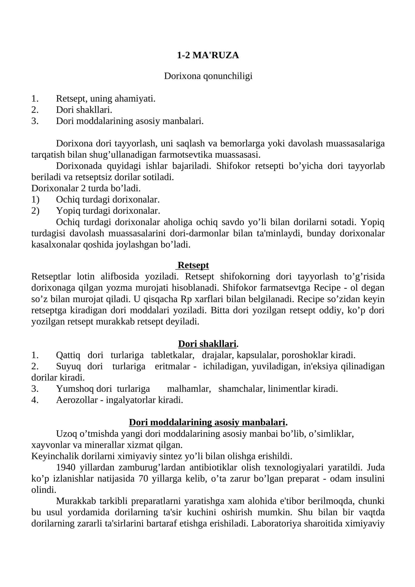 Dorishunoslik