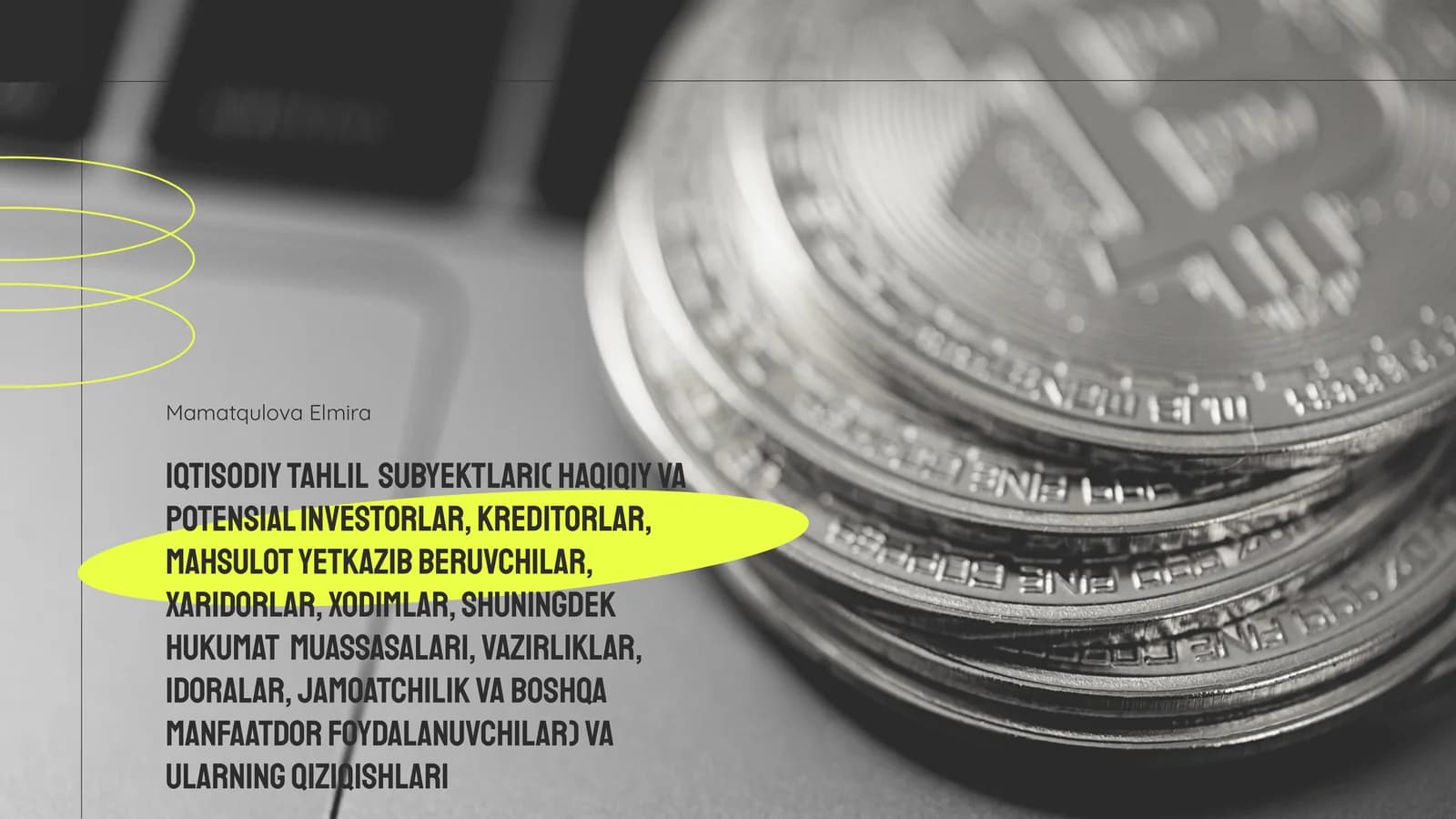 Iqtisodiy tahlil subyektlari