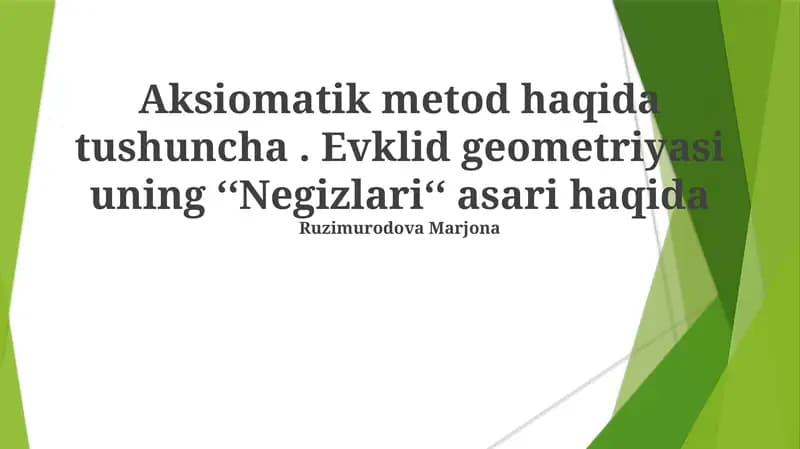 Elementlar