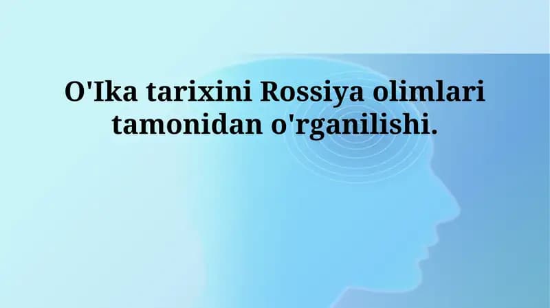 Iqtisodiy va siyosiy tarix