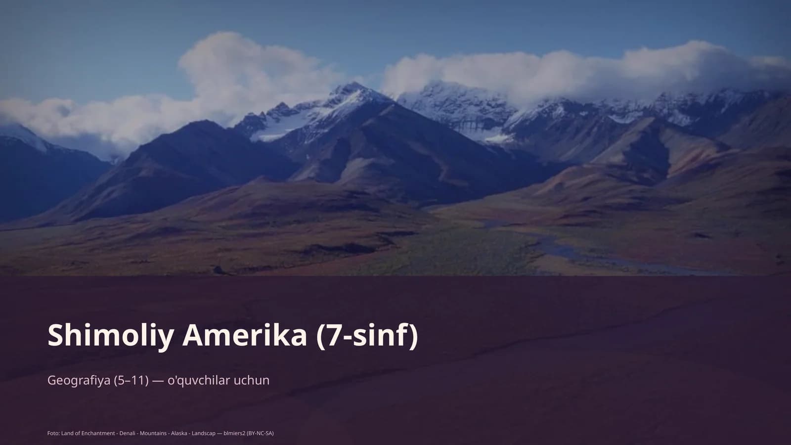 Shimoliy Amerika (7-sinf)