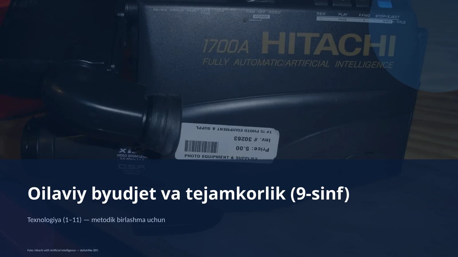Texnologiya (1–11) — metodik birlashma uchun
