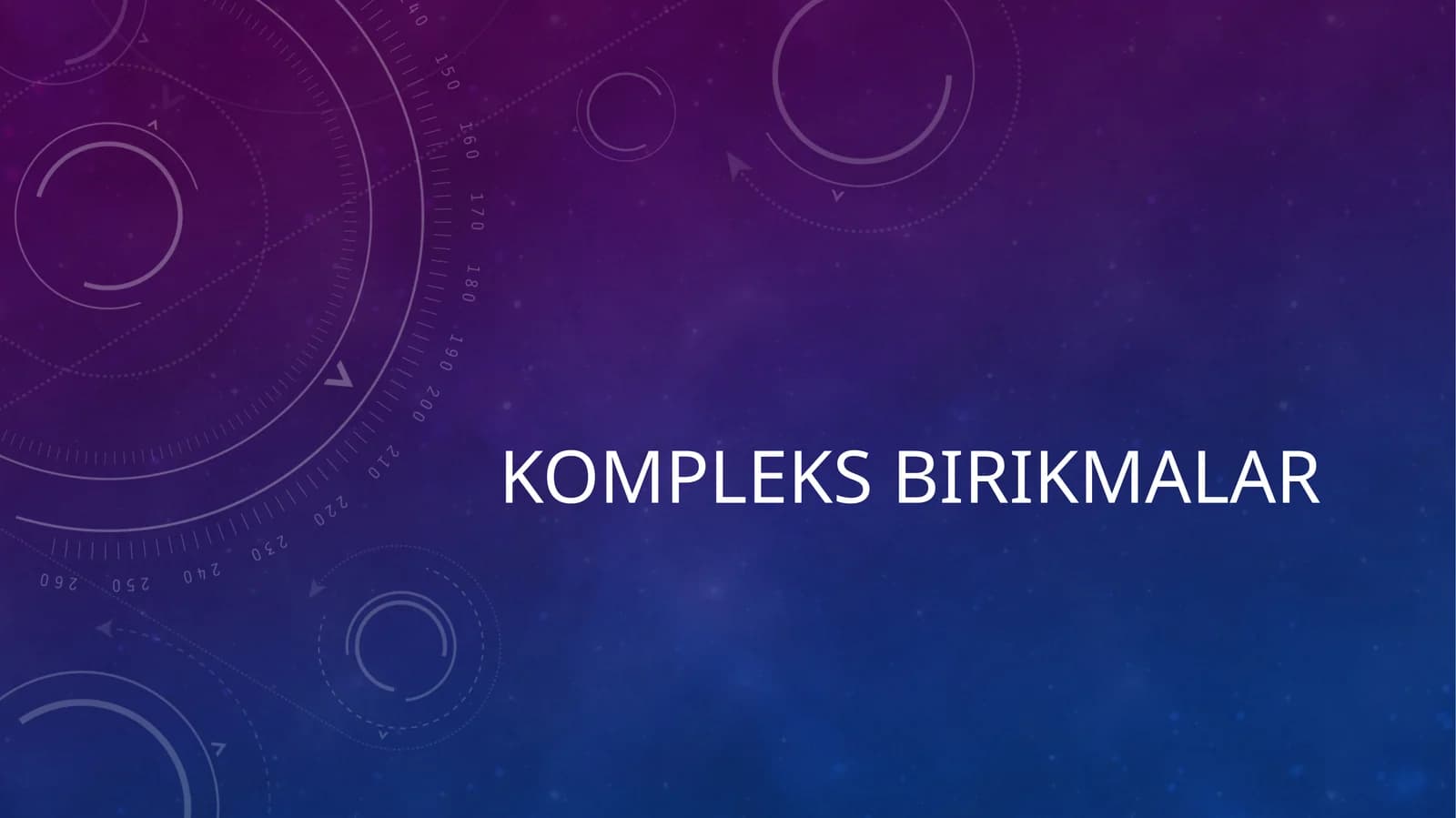 Kompleks birikmalar