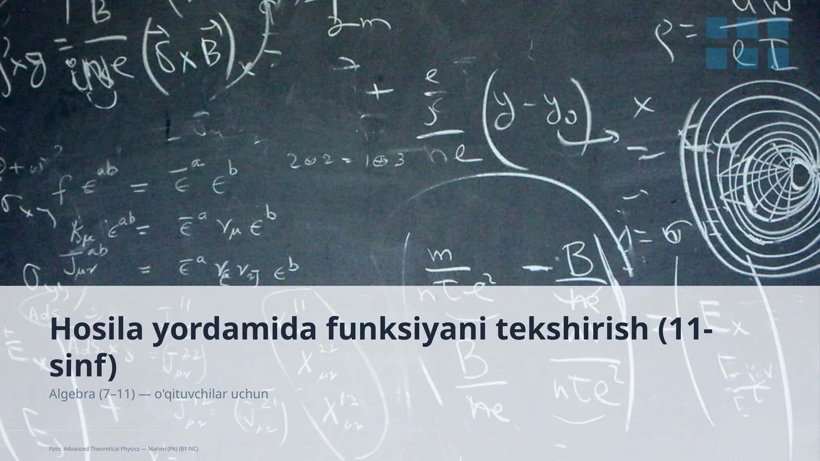 Hosila yordamida funksiyani tekshirish (11-sinf)