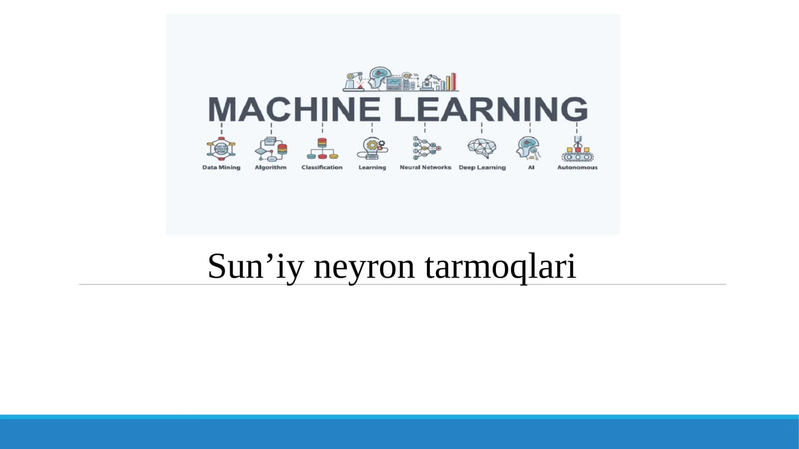 Sun’iy neyron tarmoqlari