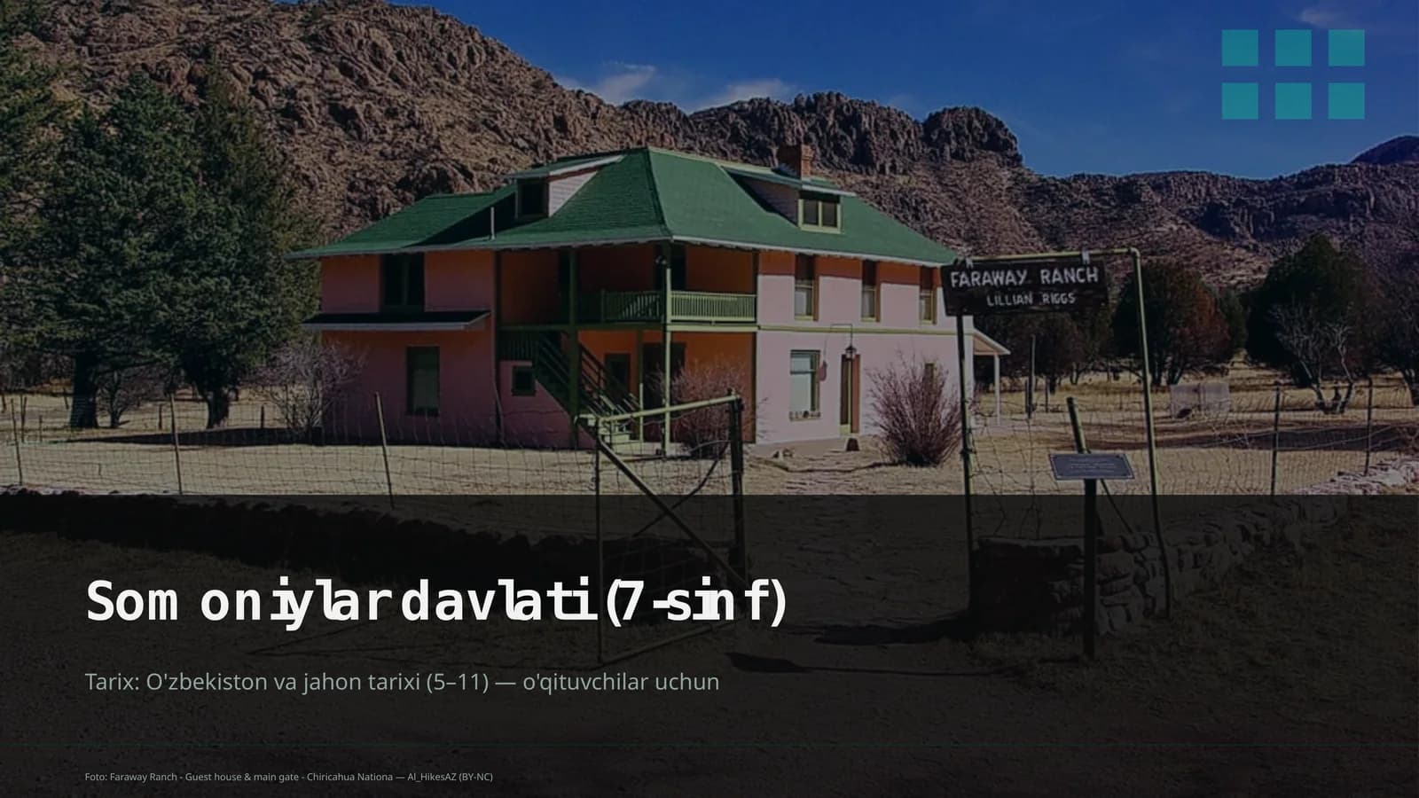 Somoniylar davlati (7-sinf)