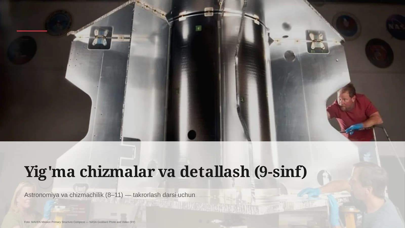 Yig'ma chizmalar va detallash (9-sinf)