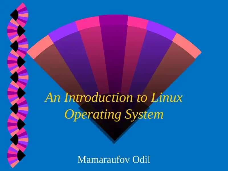 An Introduction to Linux Operating System