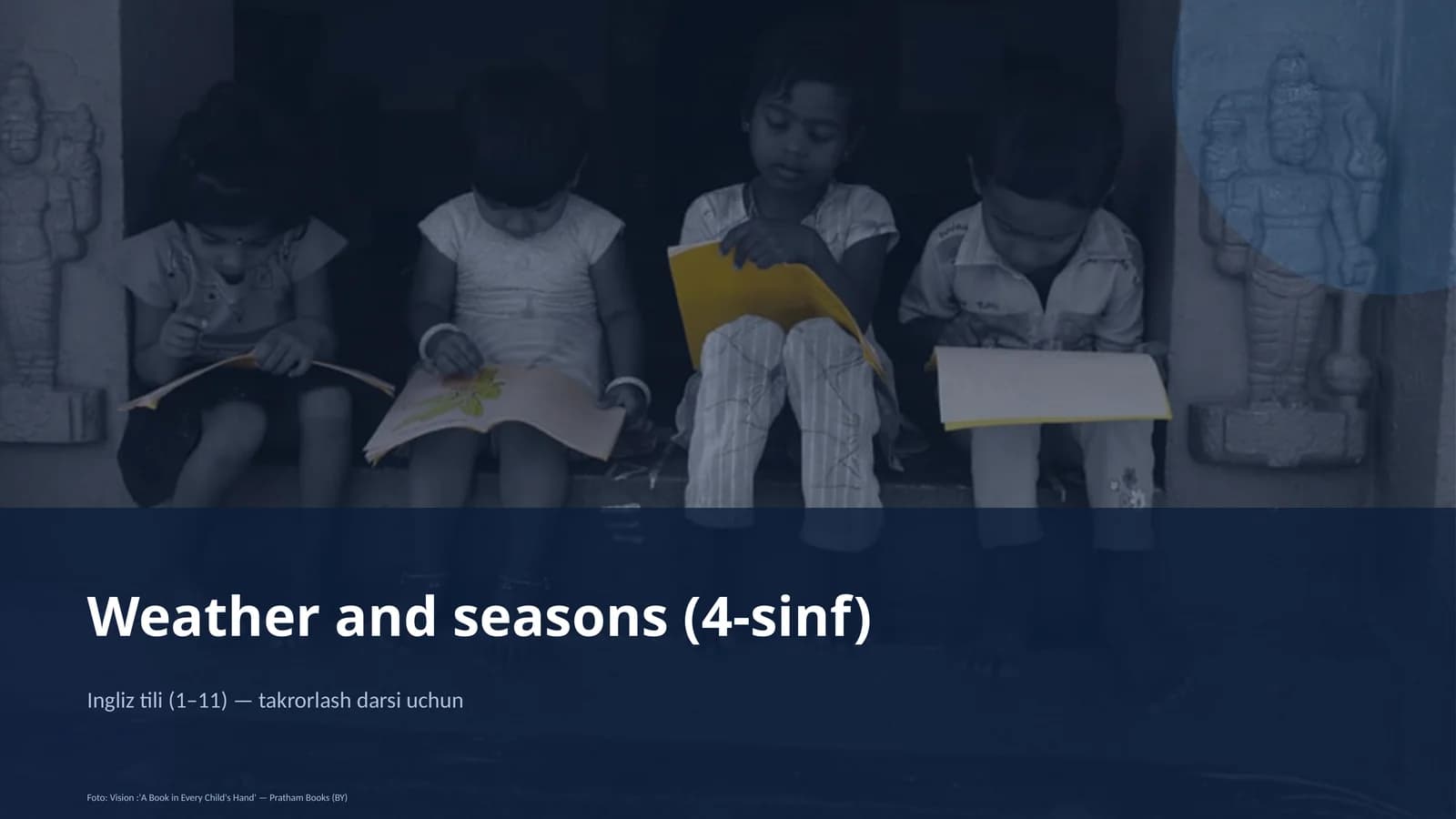 Weather and seasons (4-sinf)