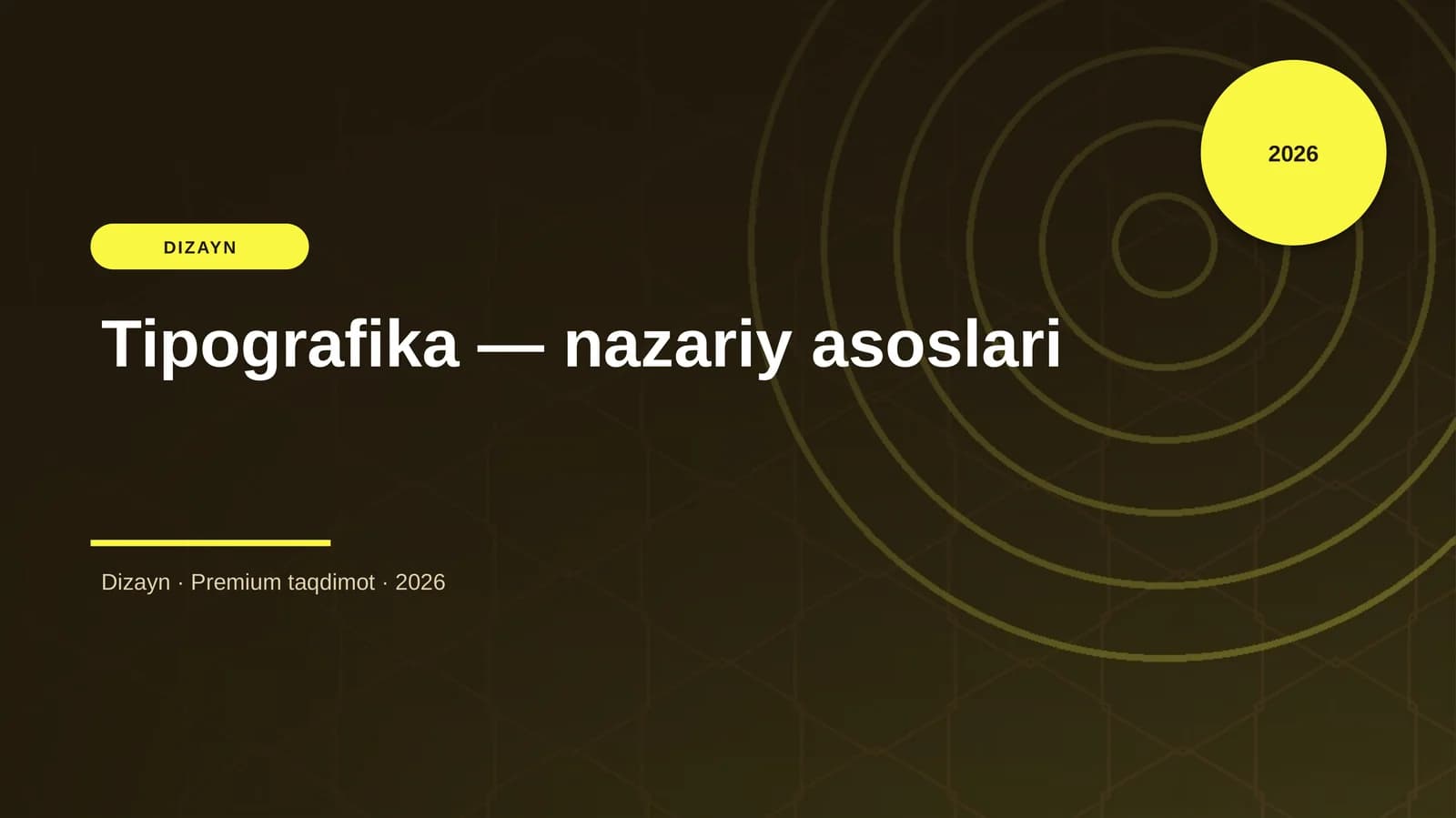 Tipografika — nazariy asoslari