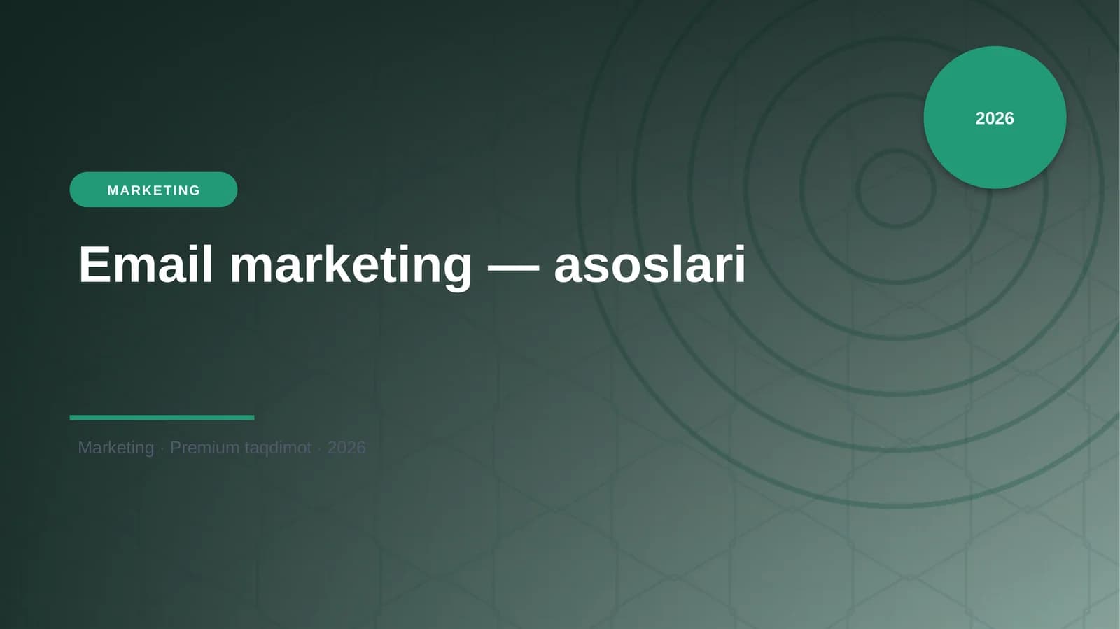 Email marketing - asoslari