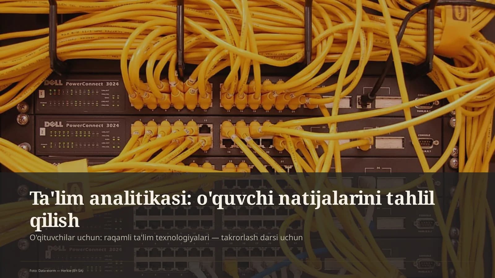 Ta'lim analitikasi: o'quvchi natijalarini tahlil qilish