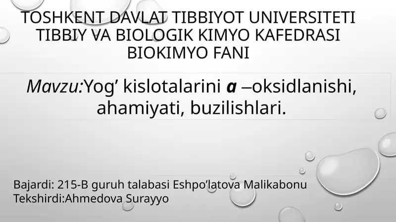 Biokimyofani