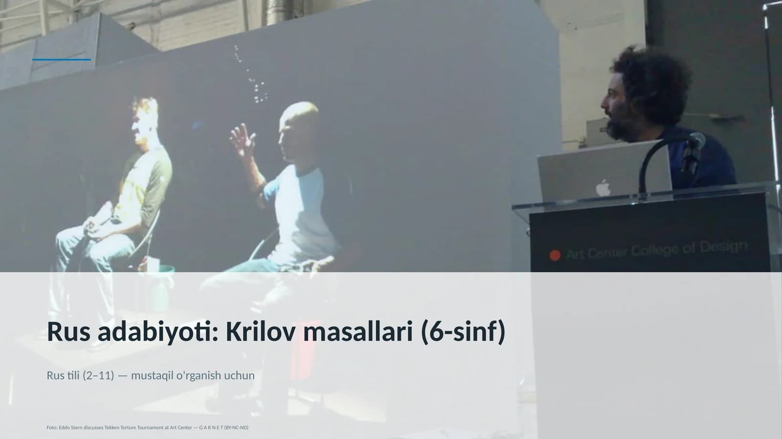 Rus adabiyoti: Krilov masallari (6-sinf)
