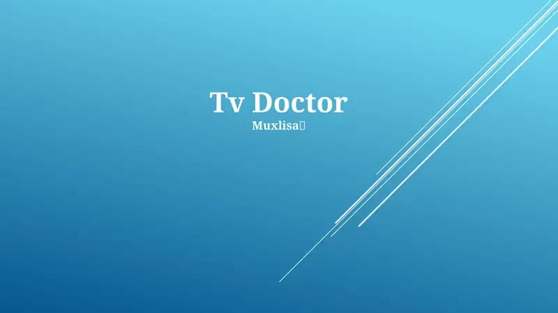 Tv Doctor