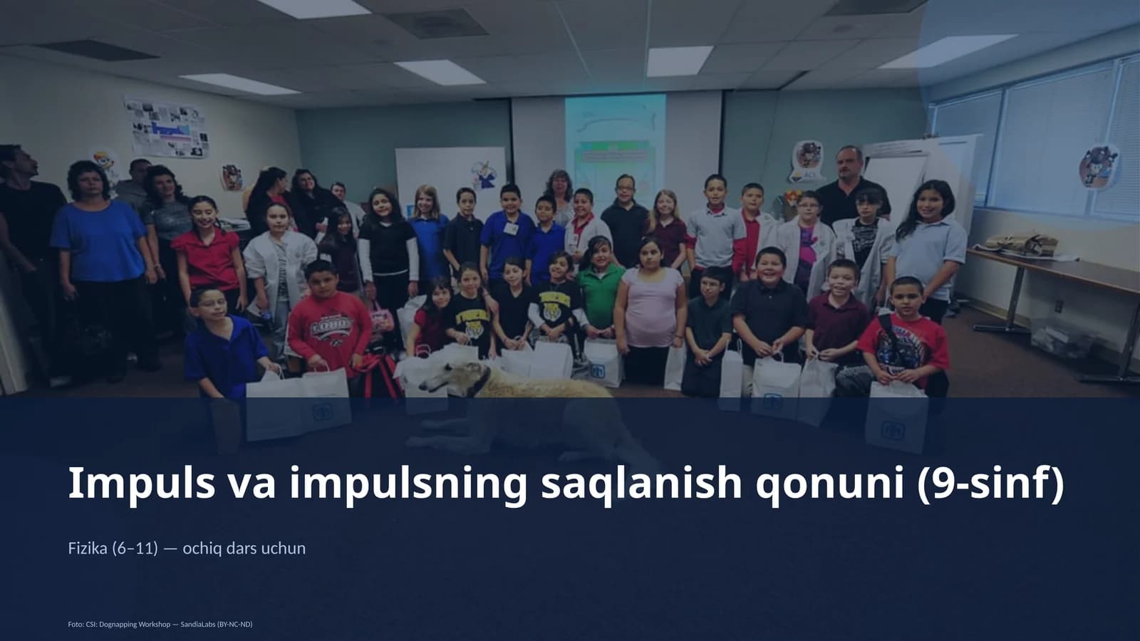 Impuls va impulsning saqlanish qonuni (9-sinf)