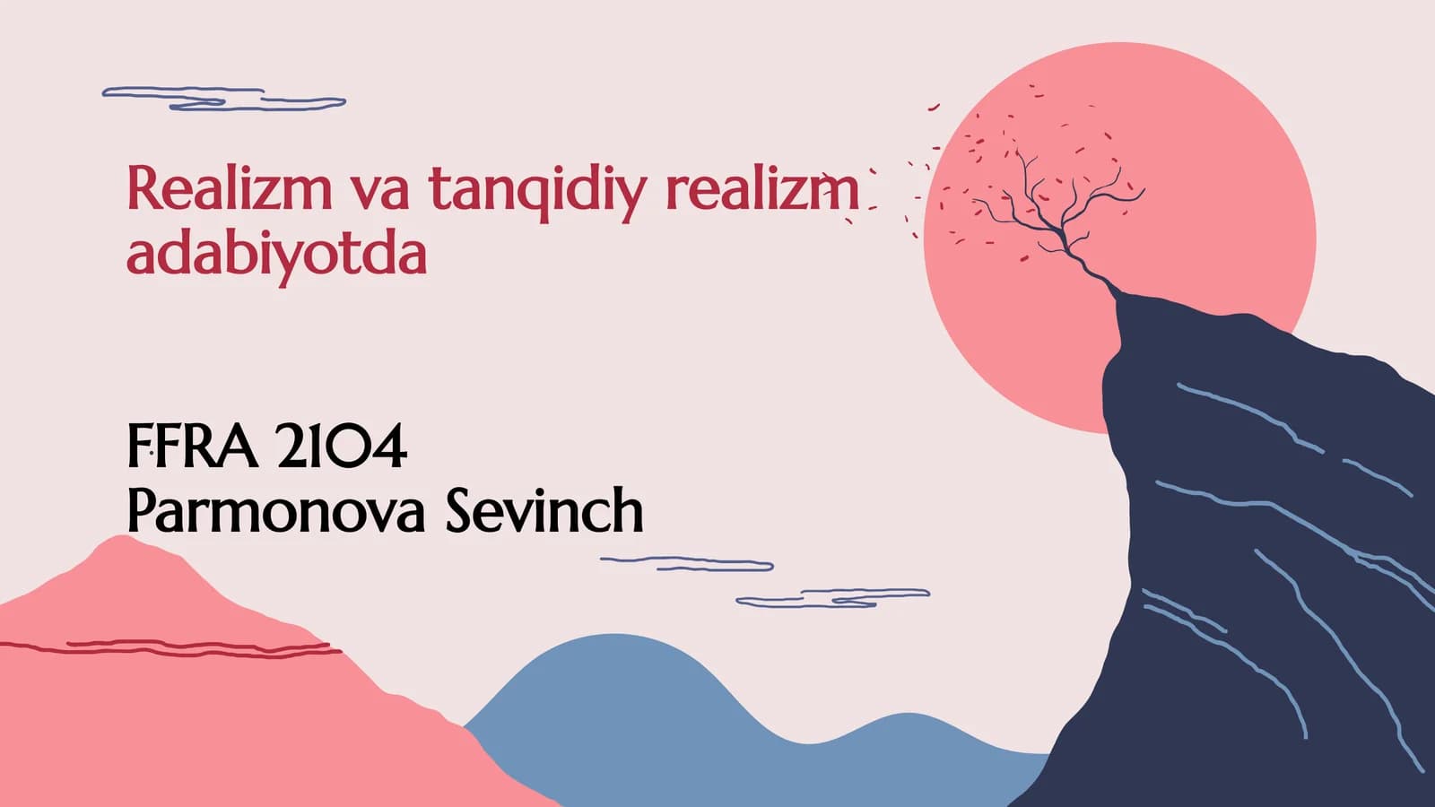 Realizm va tanqidiy realizma dabiyotda