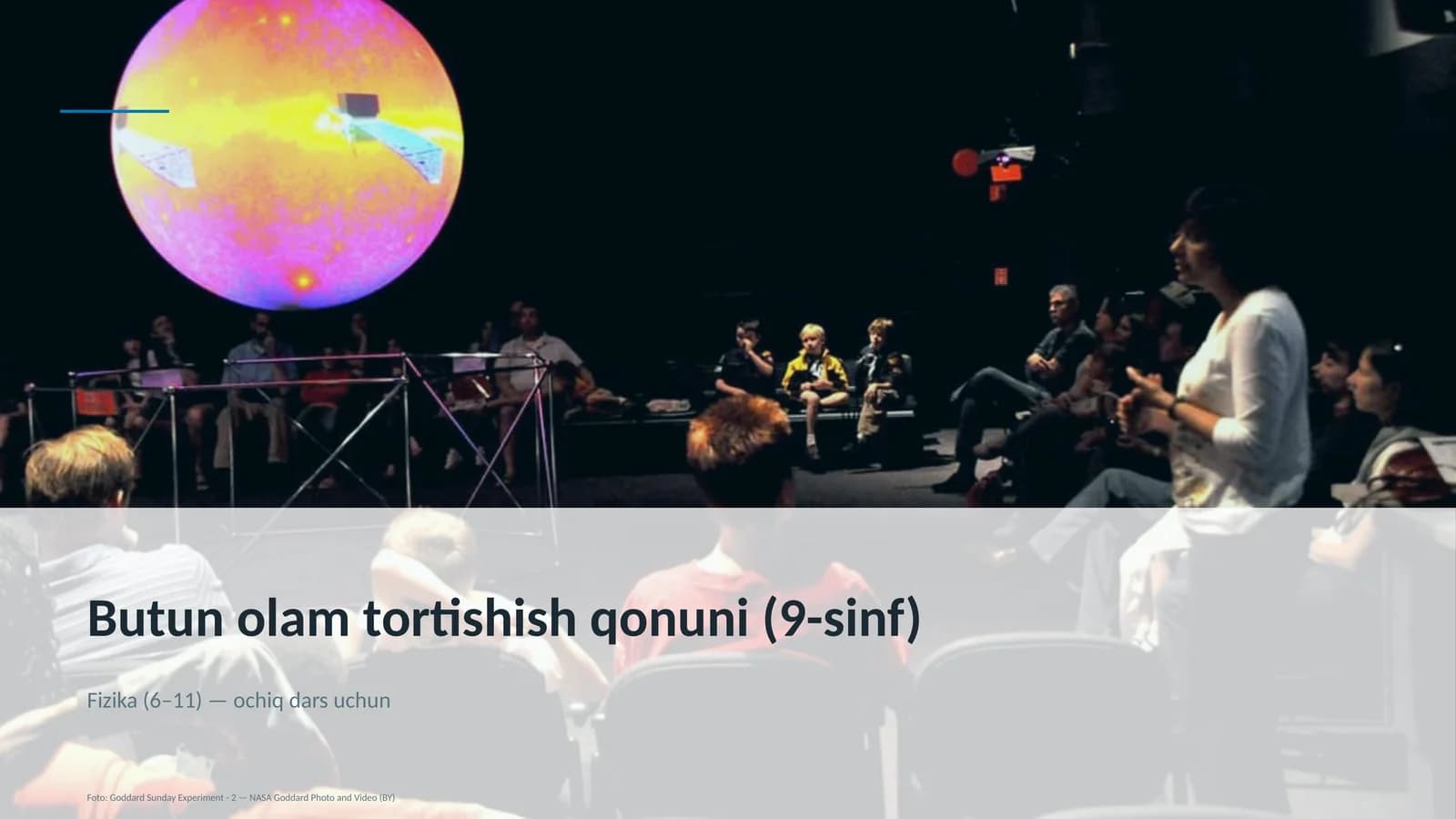 Butun olam tortishish qonuni (9-sinf)
