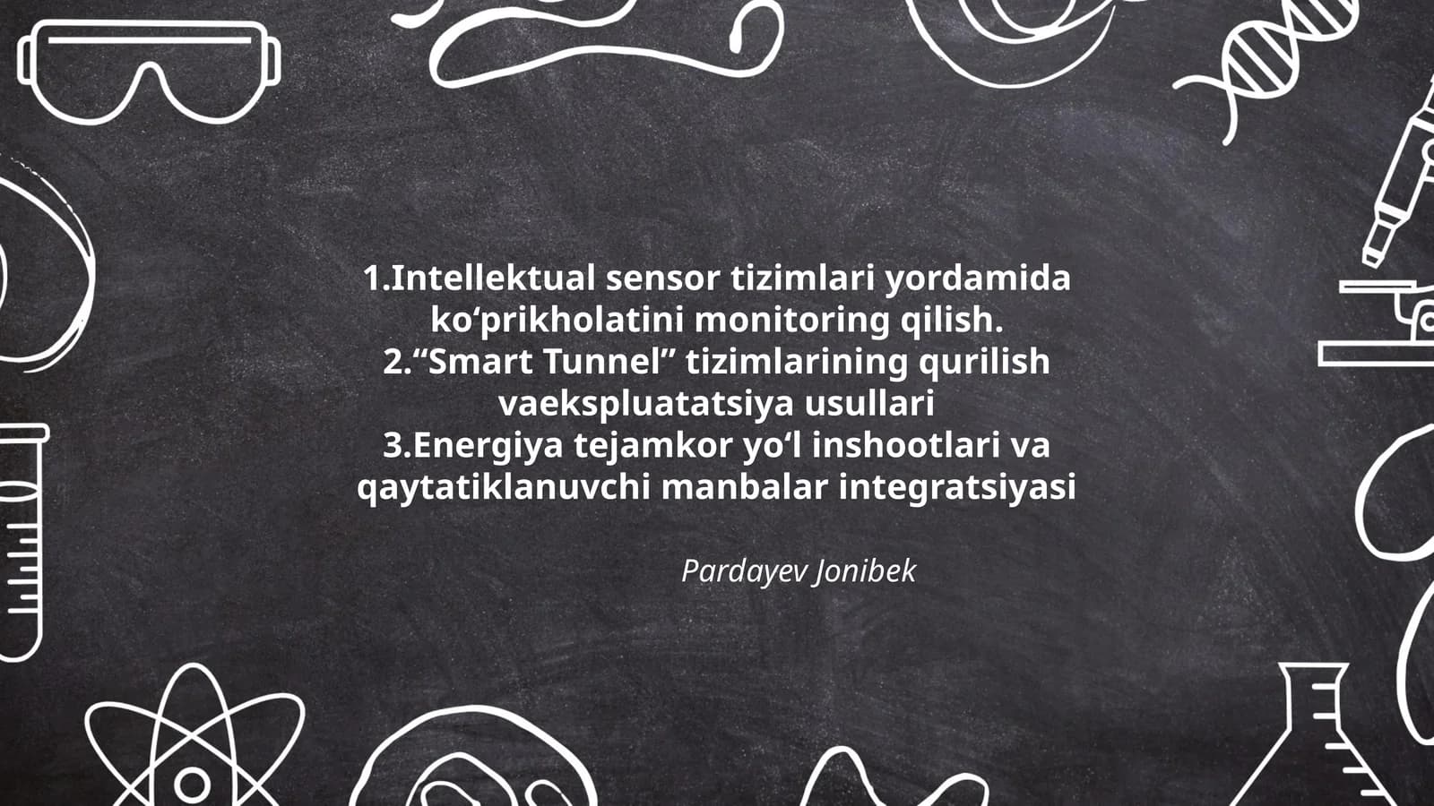 Intellektual sensor tizimlari yordamida ko‘prikholatini monitoring qilish