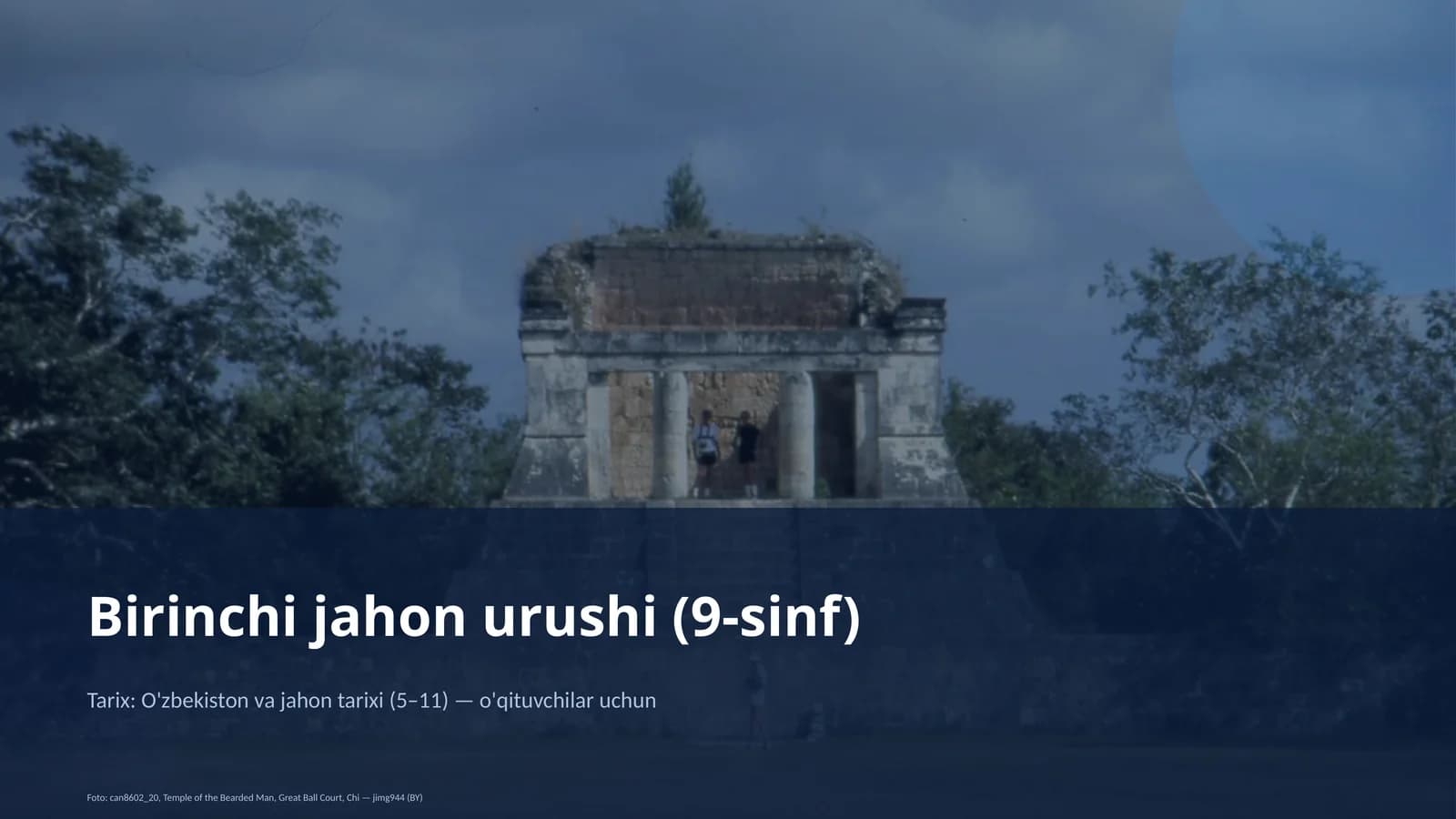 Birinchi jahon urushi (9-sinf)