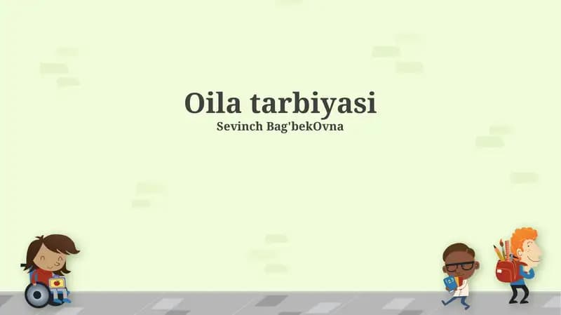 Oila tarbiyasi