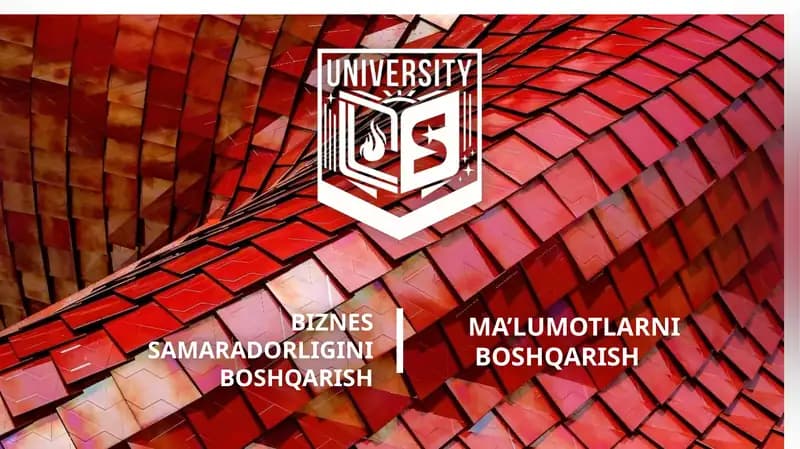 Biznes amaradorligini boshqarish