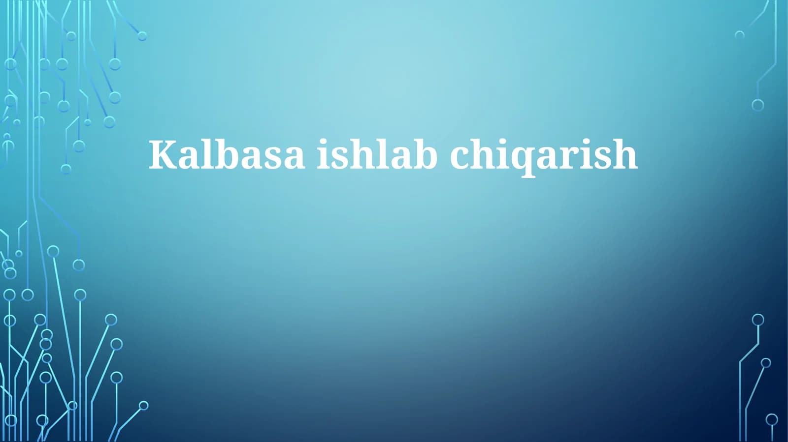 Kalbasaishlabchiqarish