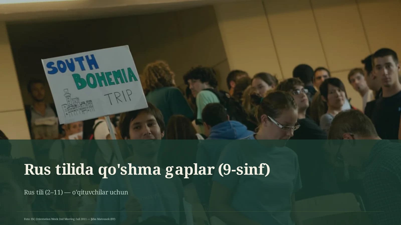 Rus tilida qo'shma gaplar (9-sinf)