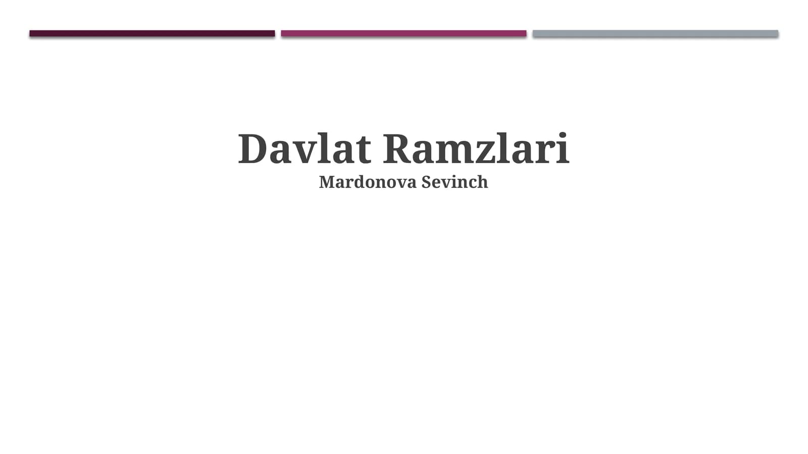 Davlat Ramzlari