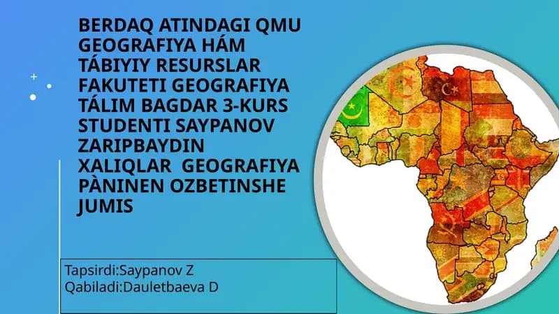 Hálqaro münásibetlerde geografiya ve demografiya