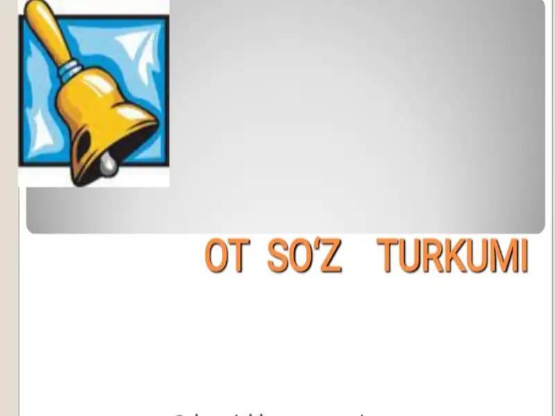 Otsoʻzturkumi