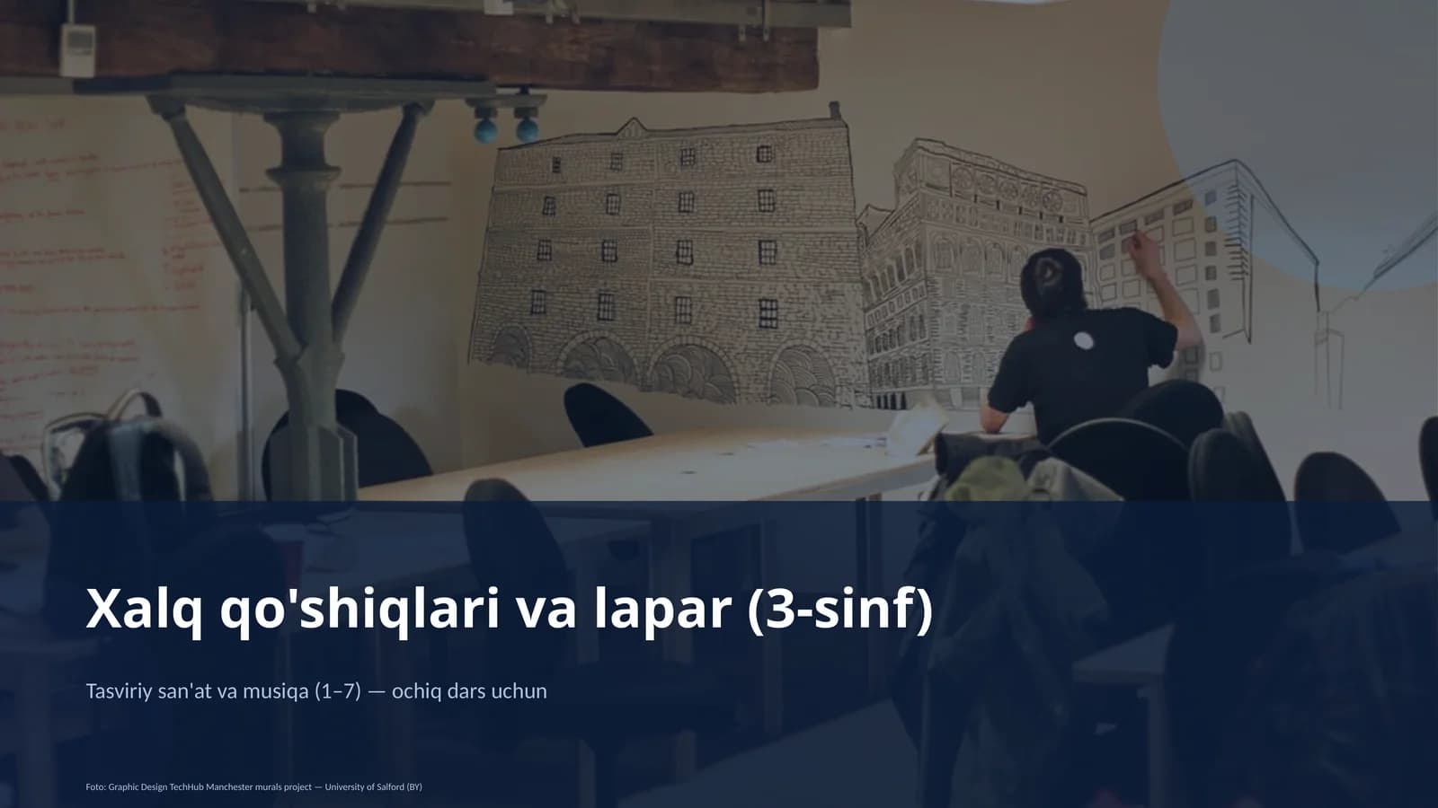 Xalq qo'shiqlari va lapar (3-sinf)