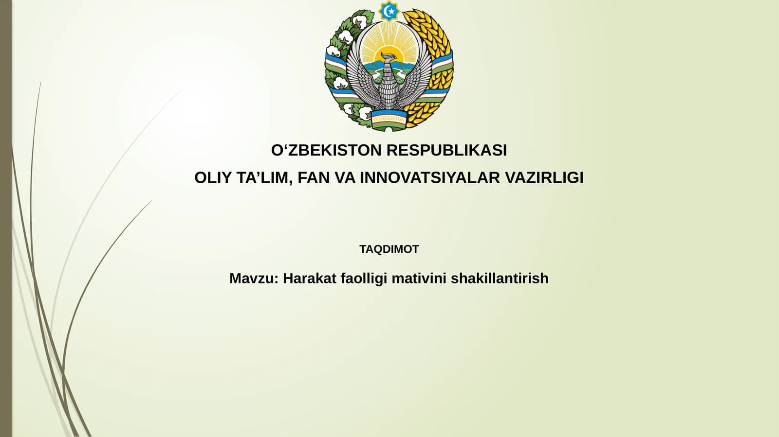 Motivatsiya nazariyasi va turlari