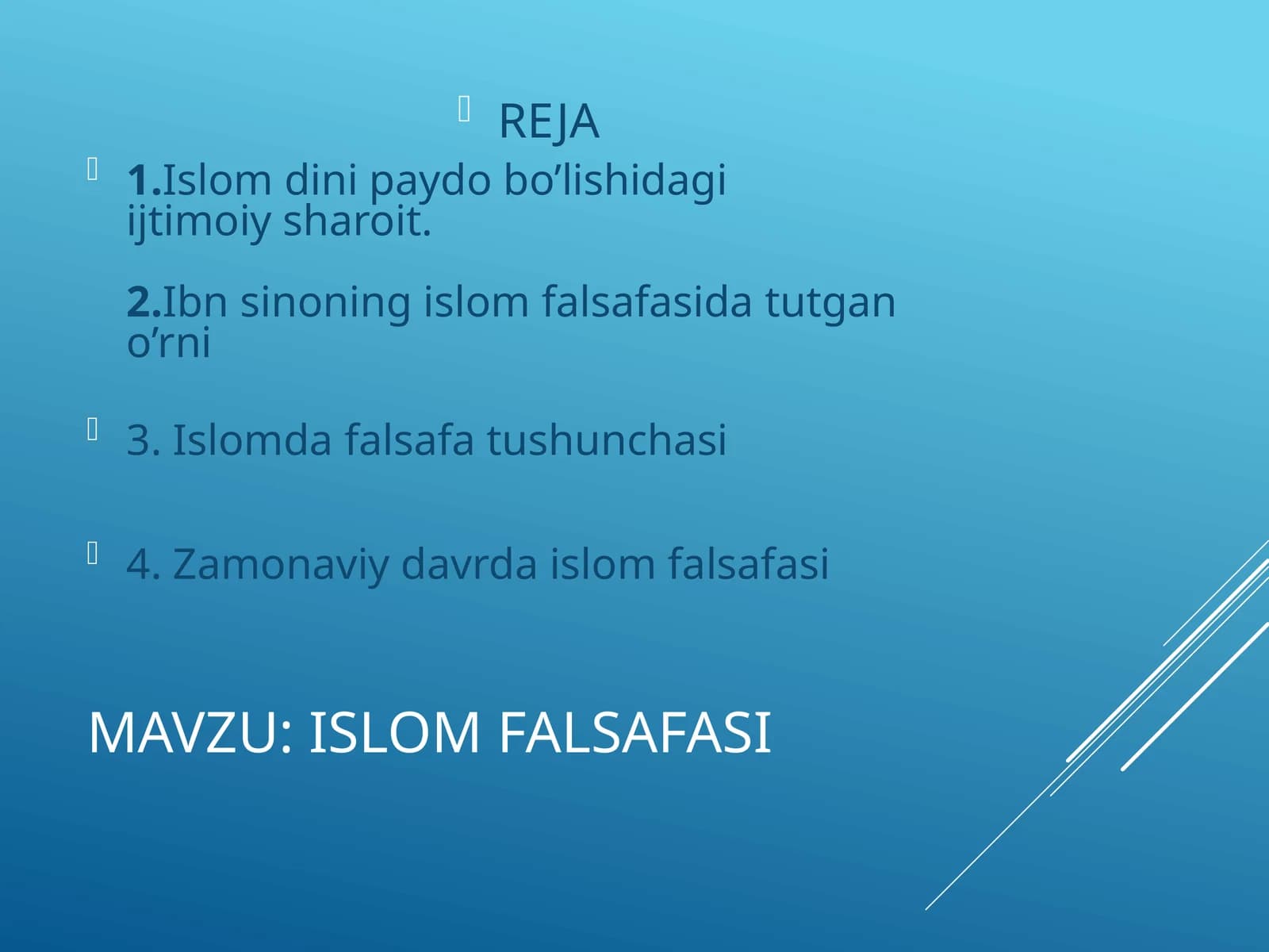 islomfalsafasi