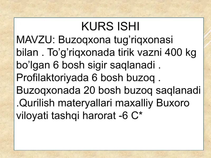 Ogilxona qurish