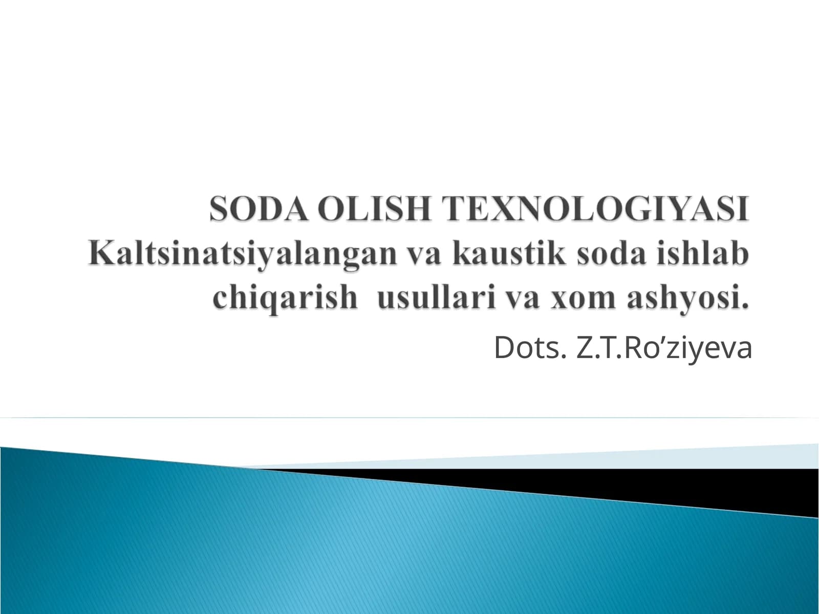 Soda olishusullari