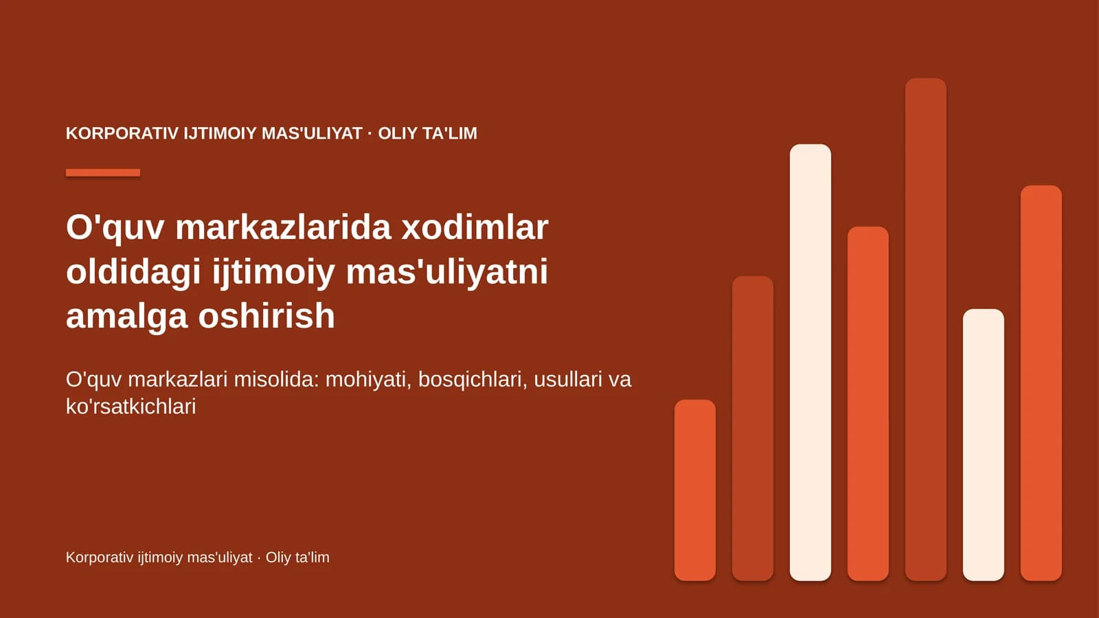 o'quv markazlarida xodimlar oldidagi ijtimoiy mas'uliyatni amalga oshirish 5389