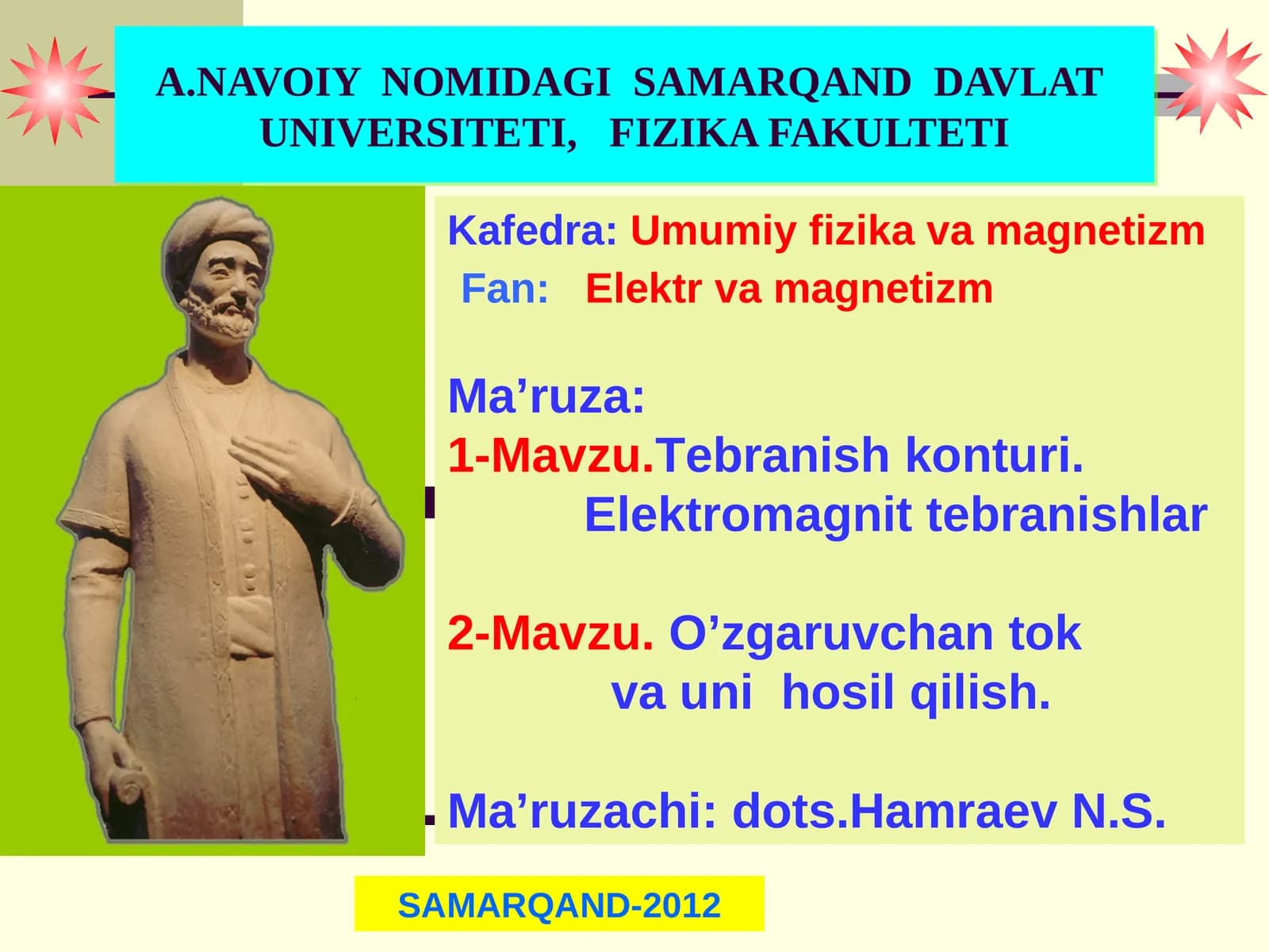 Tebranish konturi