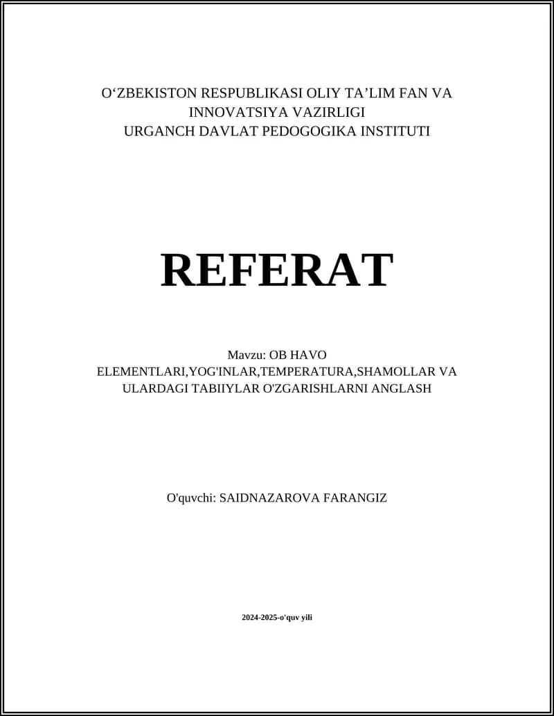 REFERAT