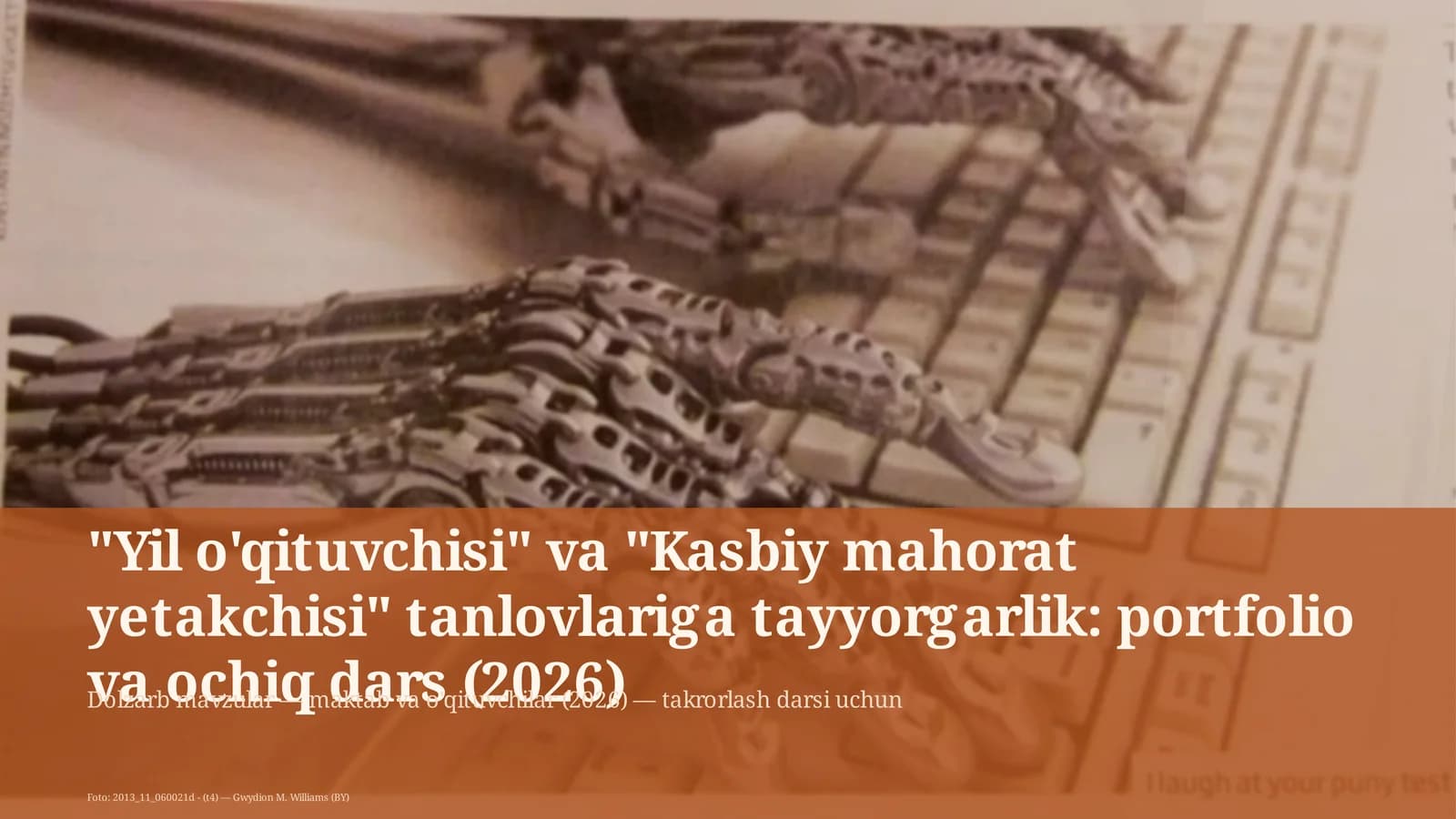 Dolzarb mavzular