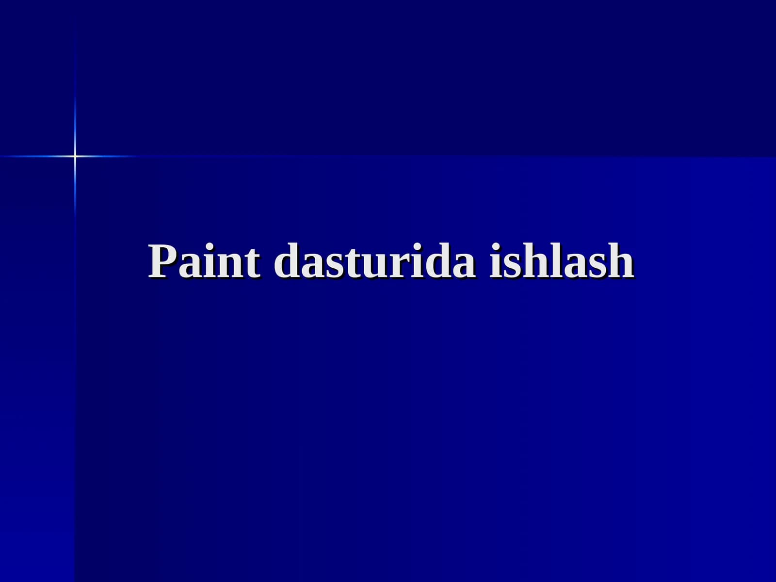 Rasm chizish dasturi